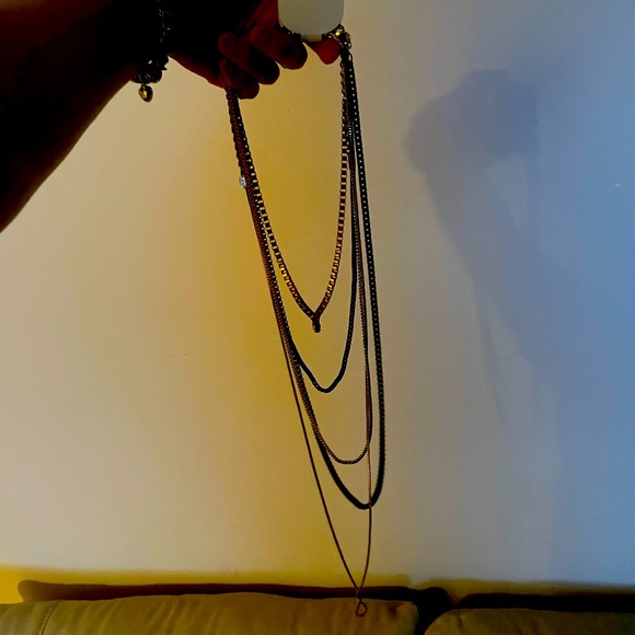 NWT Aldo multi chain necklace accessory. 3/$25 - Picture 2 of 3